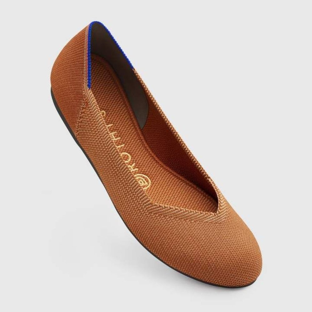 Rothy’s the flat, fawn size 8